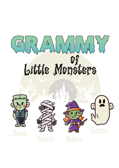 Halloween Monster Family