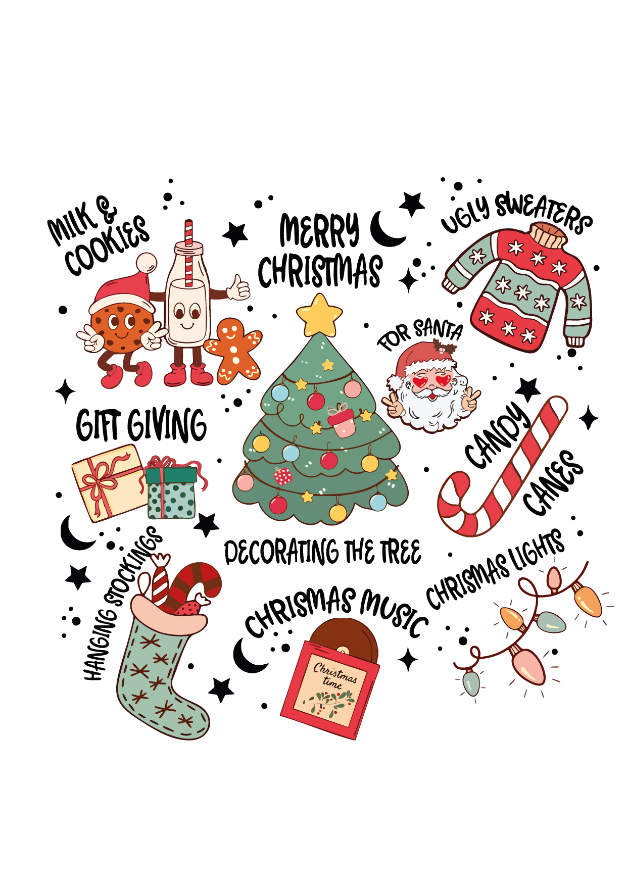 Retro Santa
